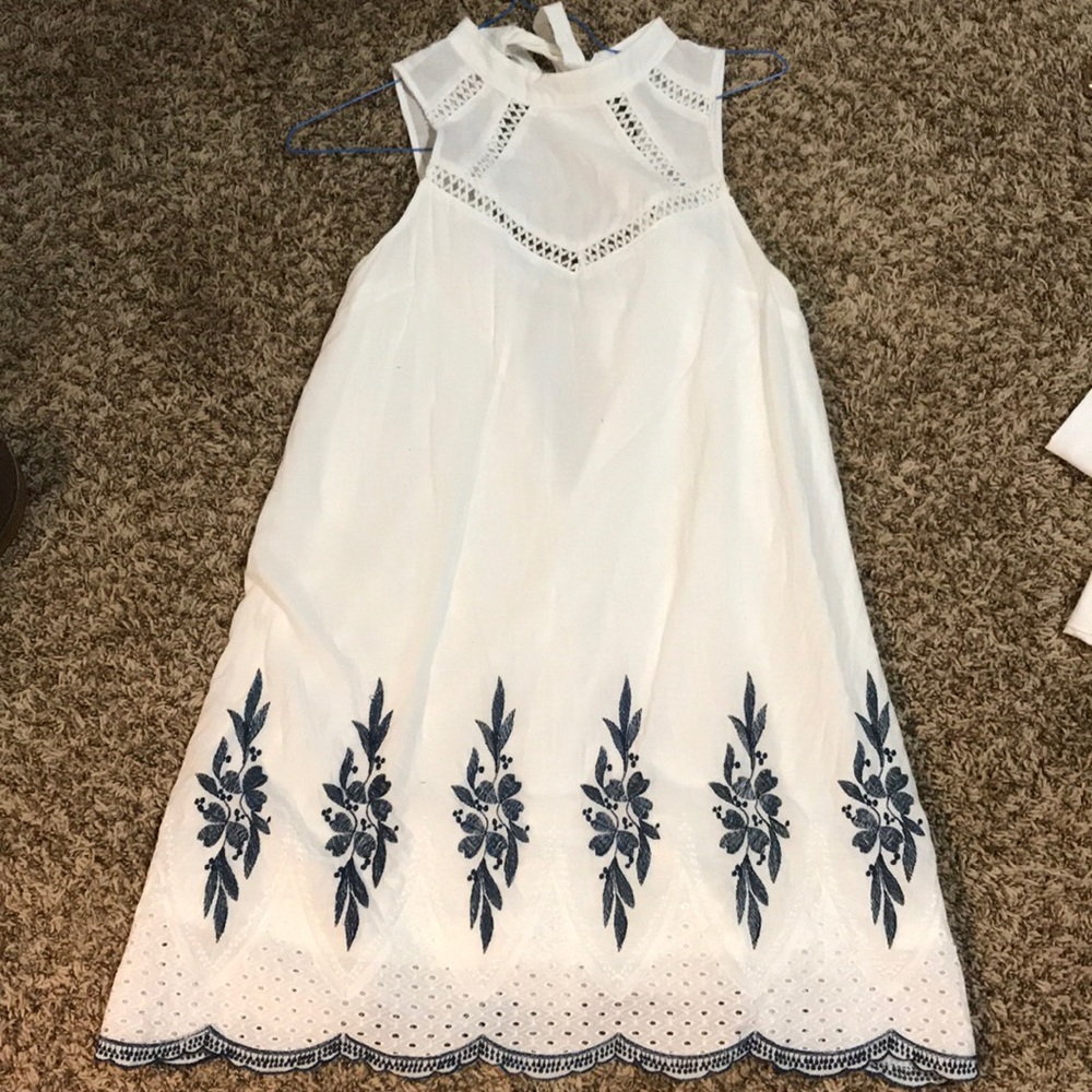 White dress